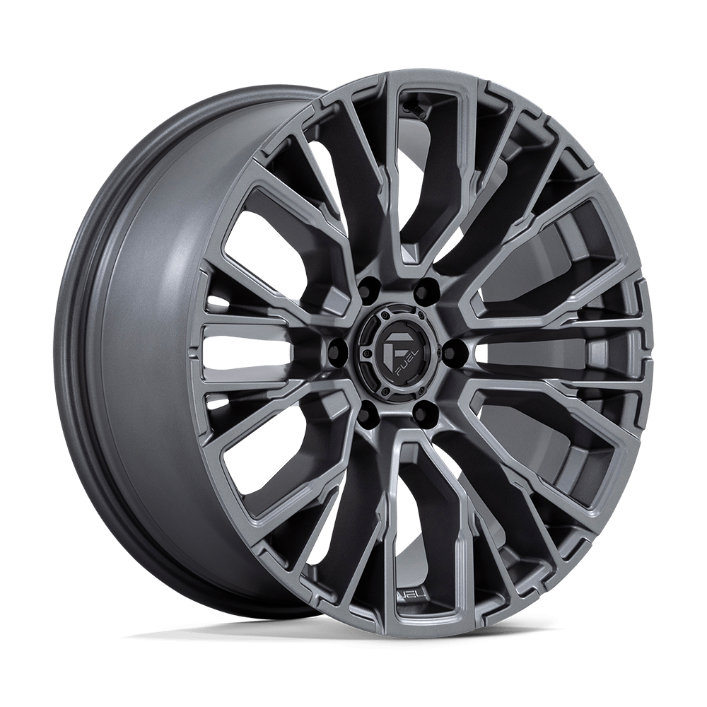 Fuel REBAR Matte Gunmetal 6x139.7 Wheels