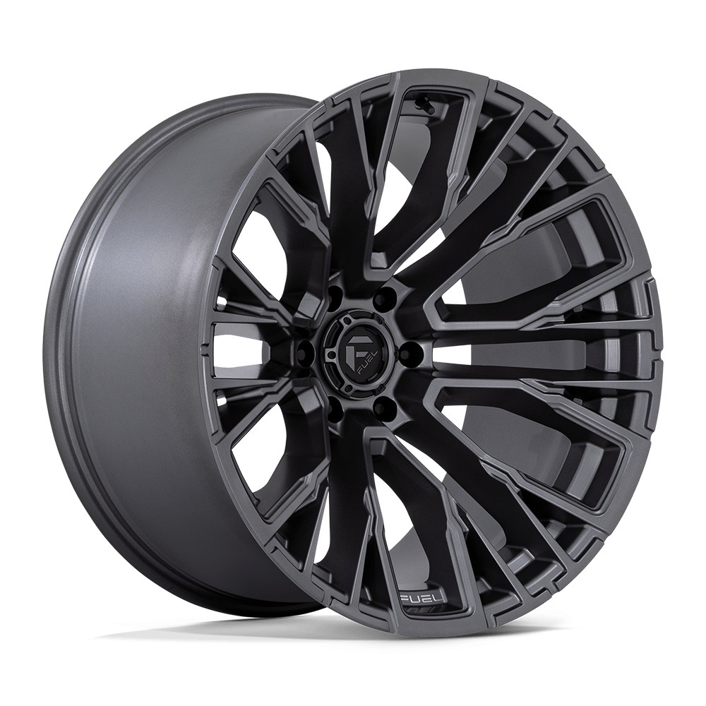 Fuel REBAR Matte Gunmetal 6x139.7 Wheels