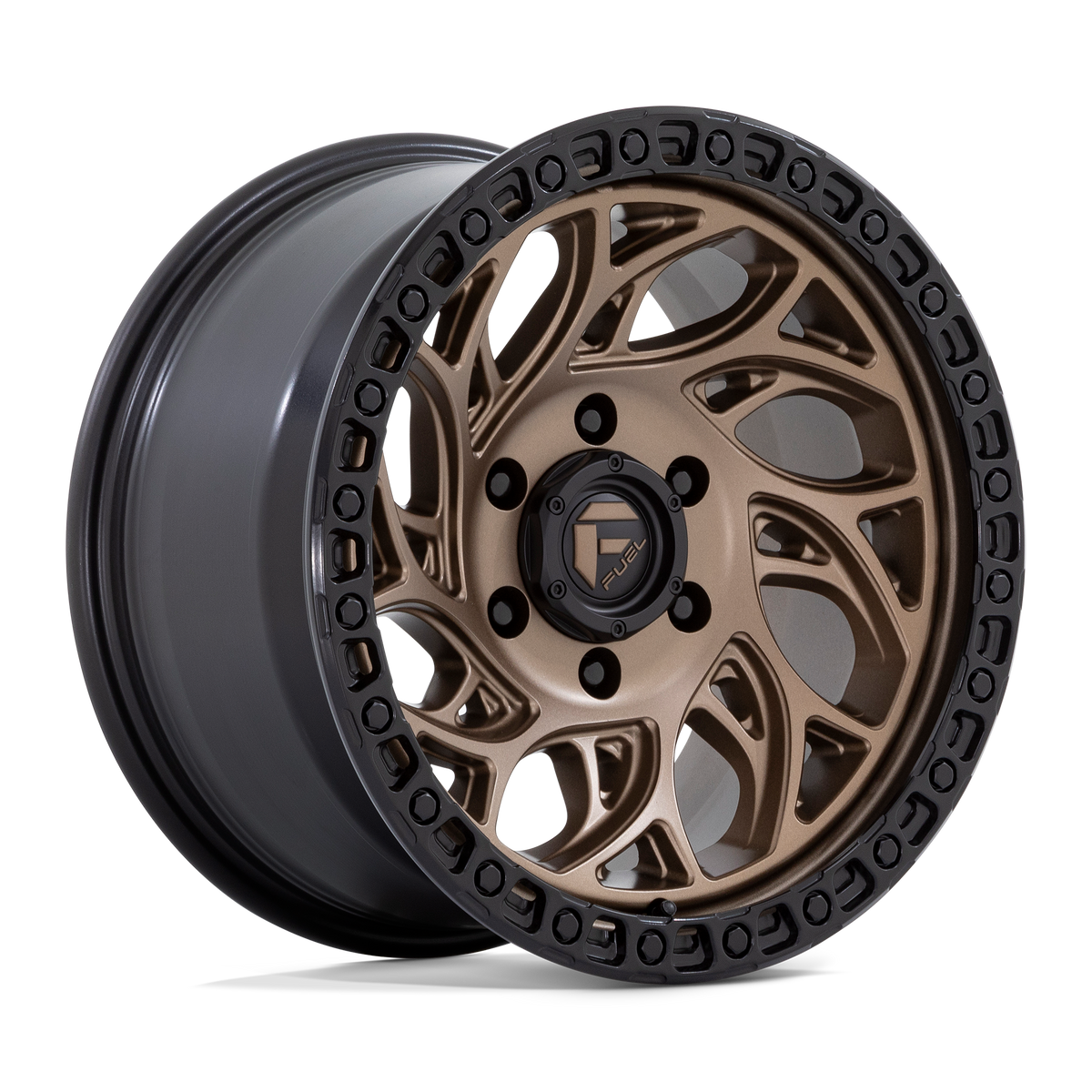 Fuel RUNNER OR Bronze W/ Black Ring 6x139.7 Wheels - product view 4