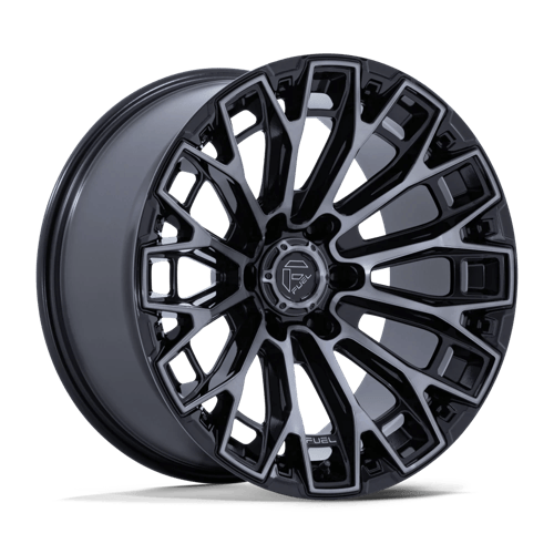 Fuel TRAX Gloss Black Machined Face Dtcc 6x139.7 Wheels - product view 1
