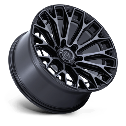 Fuel TRAX Gloss Black Machined Face Dtcc 6x139.7 Wheels - product view 2