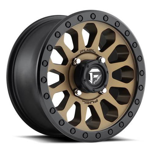 Fuel VECTOR Matte Bronze Black Bead Ring 6x139.7 Wheels - product view 1