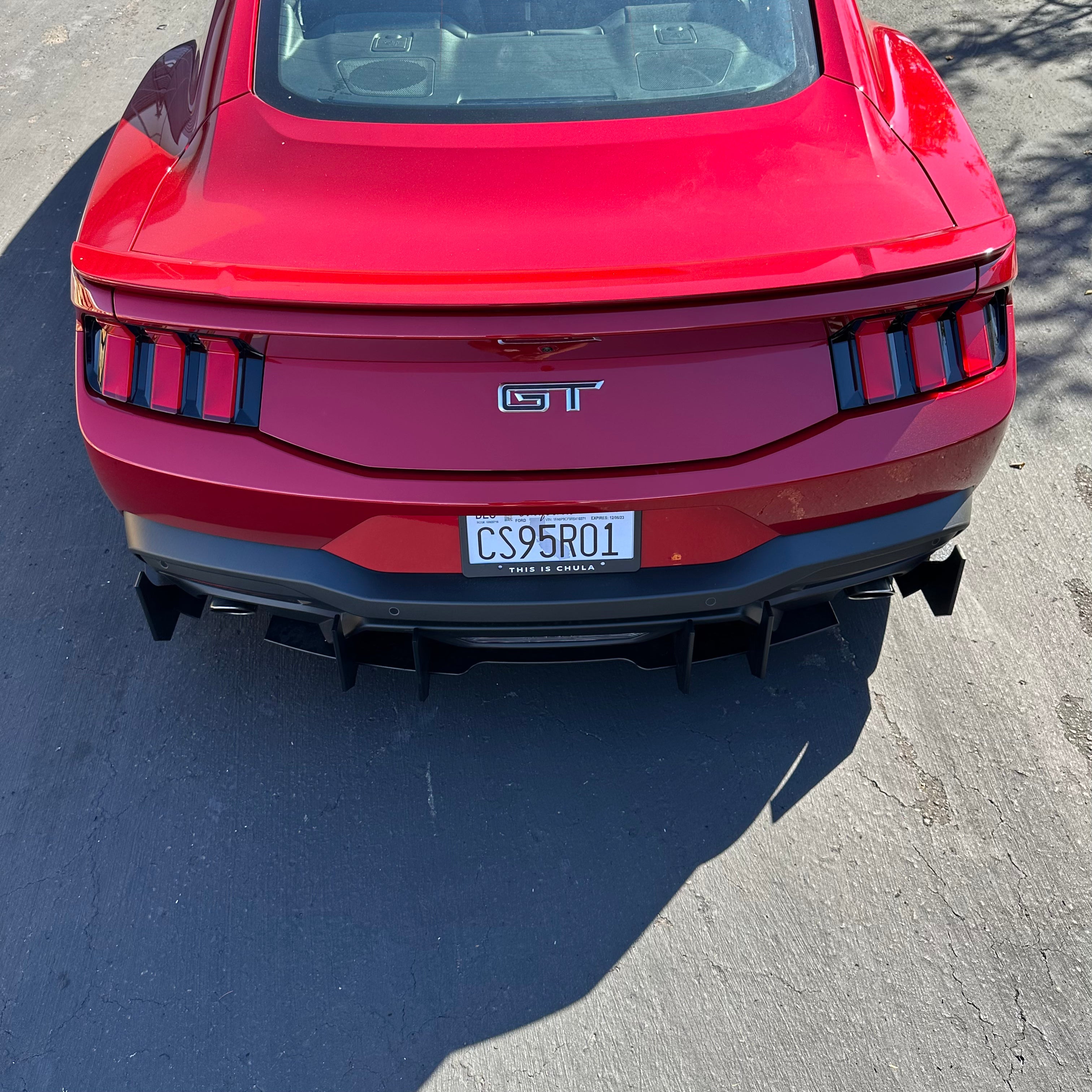 ZL1 Addons Mustang 18-23 EcoBoost Stealth Diffuser