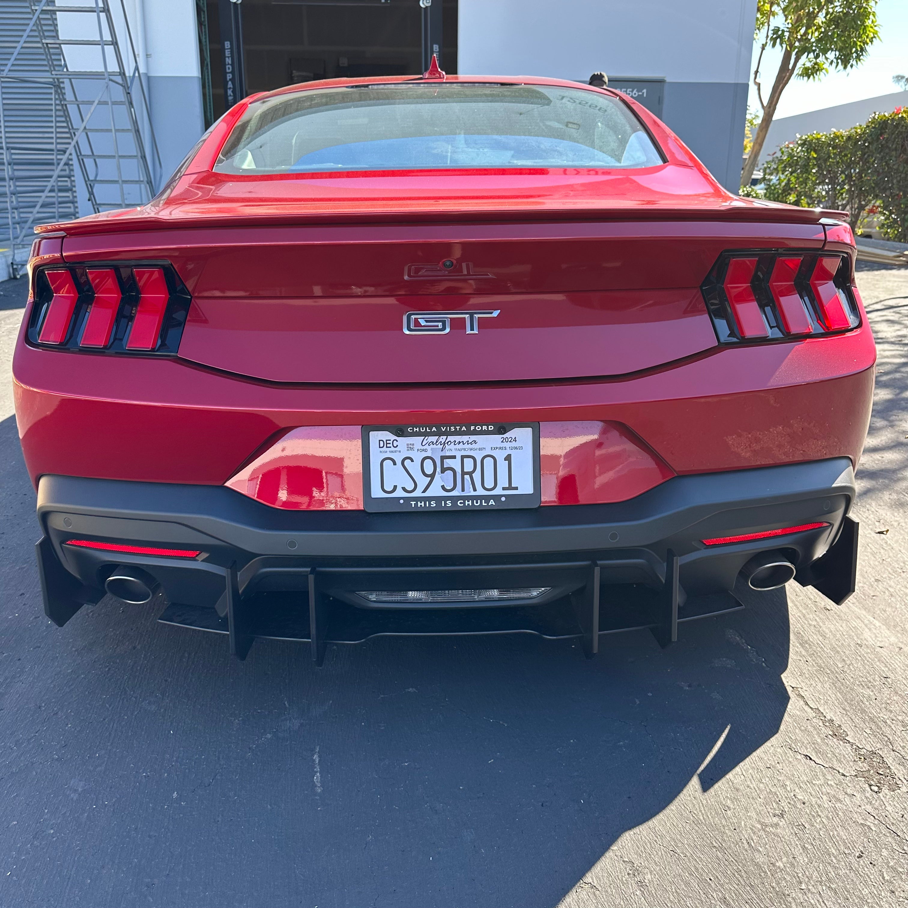 ZL1 Addons Mustang 18-23 EcoBoost Stealth Diffuser