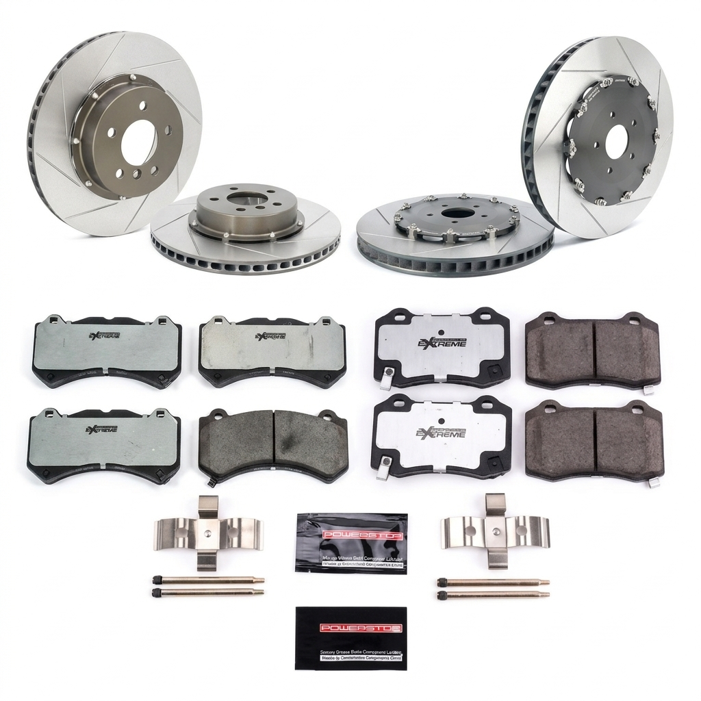 Paragon Brakes 2015-2023 Dodge Charger / Challenger SRT Hellcat / Scatpack - Front and Rear Rotor Package