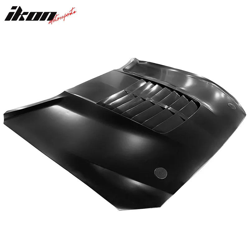 2015-2017 Ford Mustang GT500 Style Black Front Hood Cover Aluminum