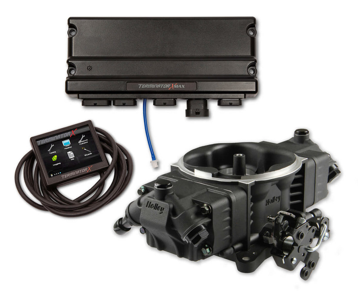 Holley EFI Terminator X Stealth EFI System - 4150  GM 58X LS