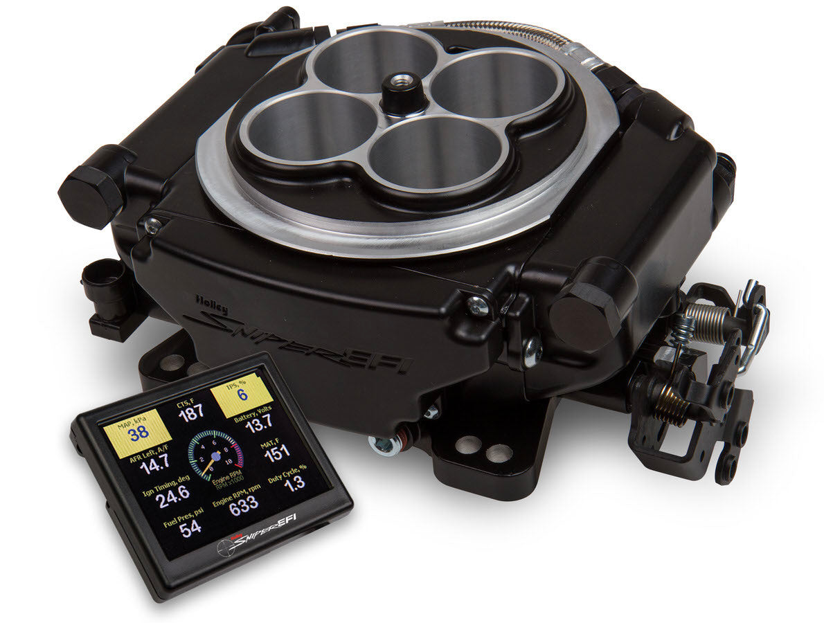 Holley EFI Sniper EFI Kit Black Finish