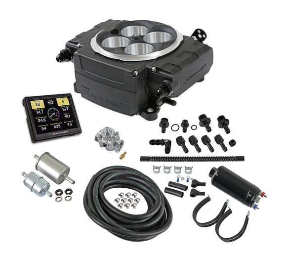 Holley EFI Sniper EFI Master Kit Black Finish