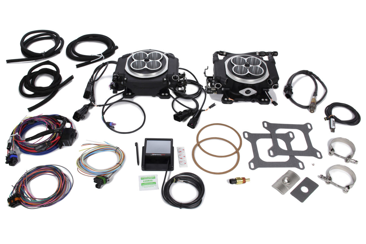 Holley EFI Super Sniper 4150 2x4 EFI Kit - Black