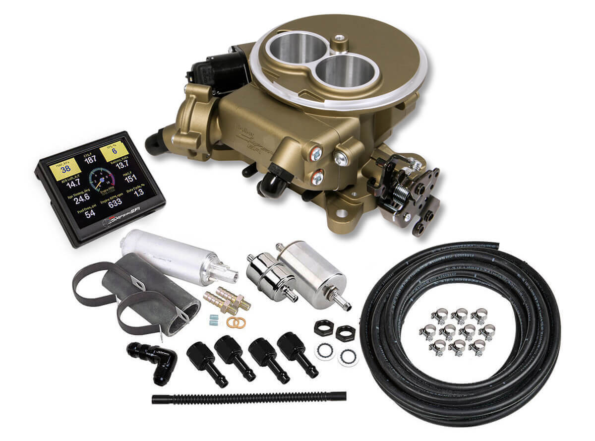 Holley EFI Sniper 2300 EFI Master Kit Gold Finish