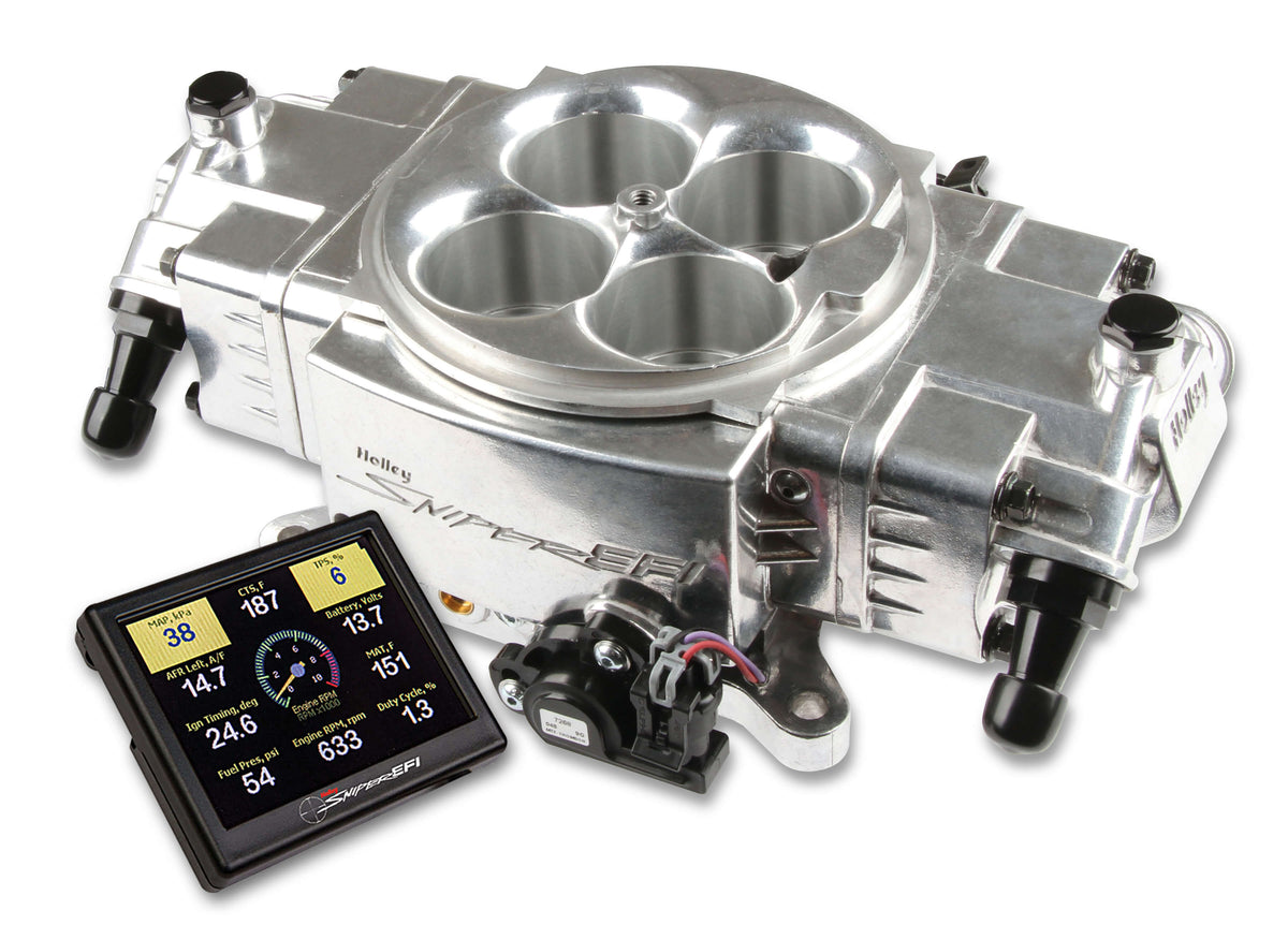 Holley EFI Super Sniper Stealth 4150 4-Injector