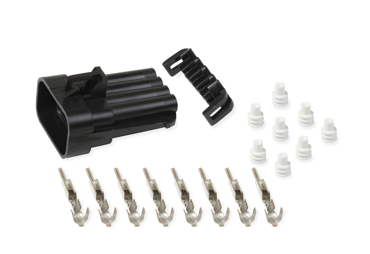 Holley EFI Metripack  8-Pin Male Black