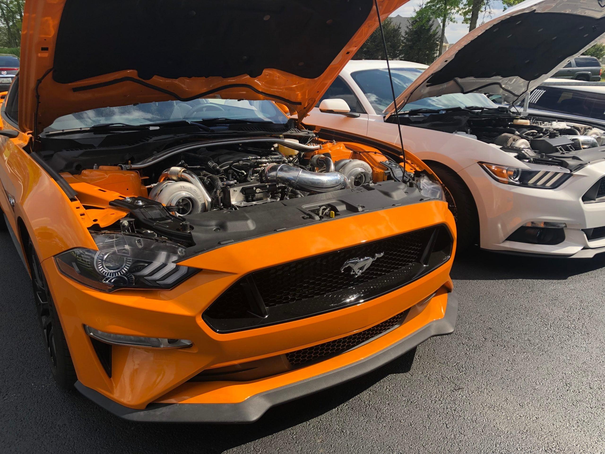 ON3 Performance (2018-2023) Mustang GT 5.0 Top Mount Twin Turbo System