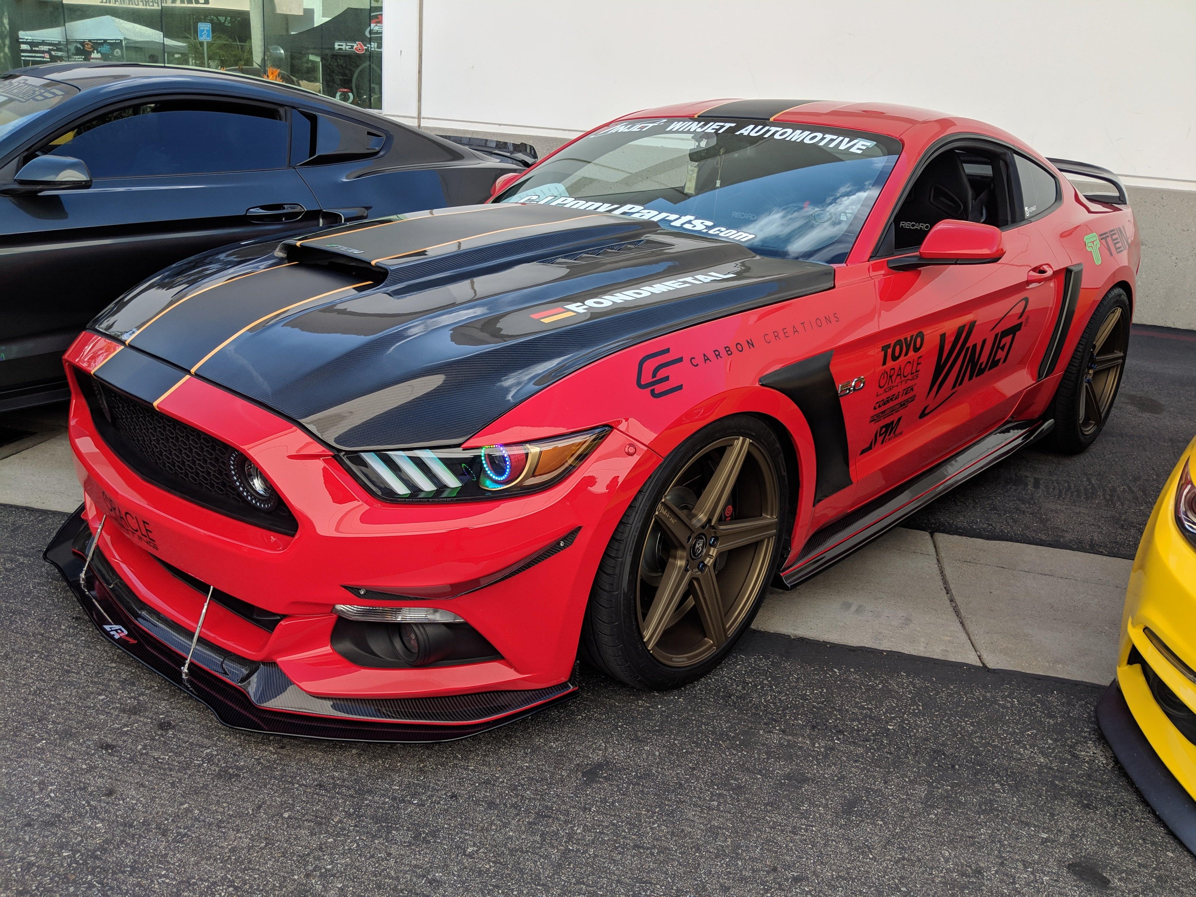 ORACLE Lighting 2015-2017 Ford Mustang V6/GT/Shelby Dynamic ColorSHIFT DRL Upgrade w/Halo Kit