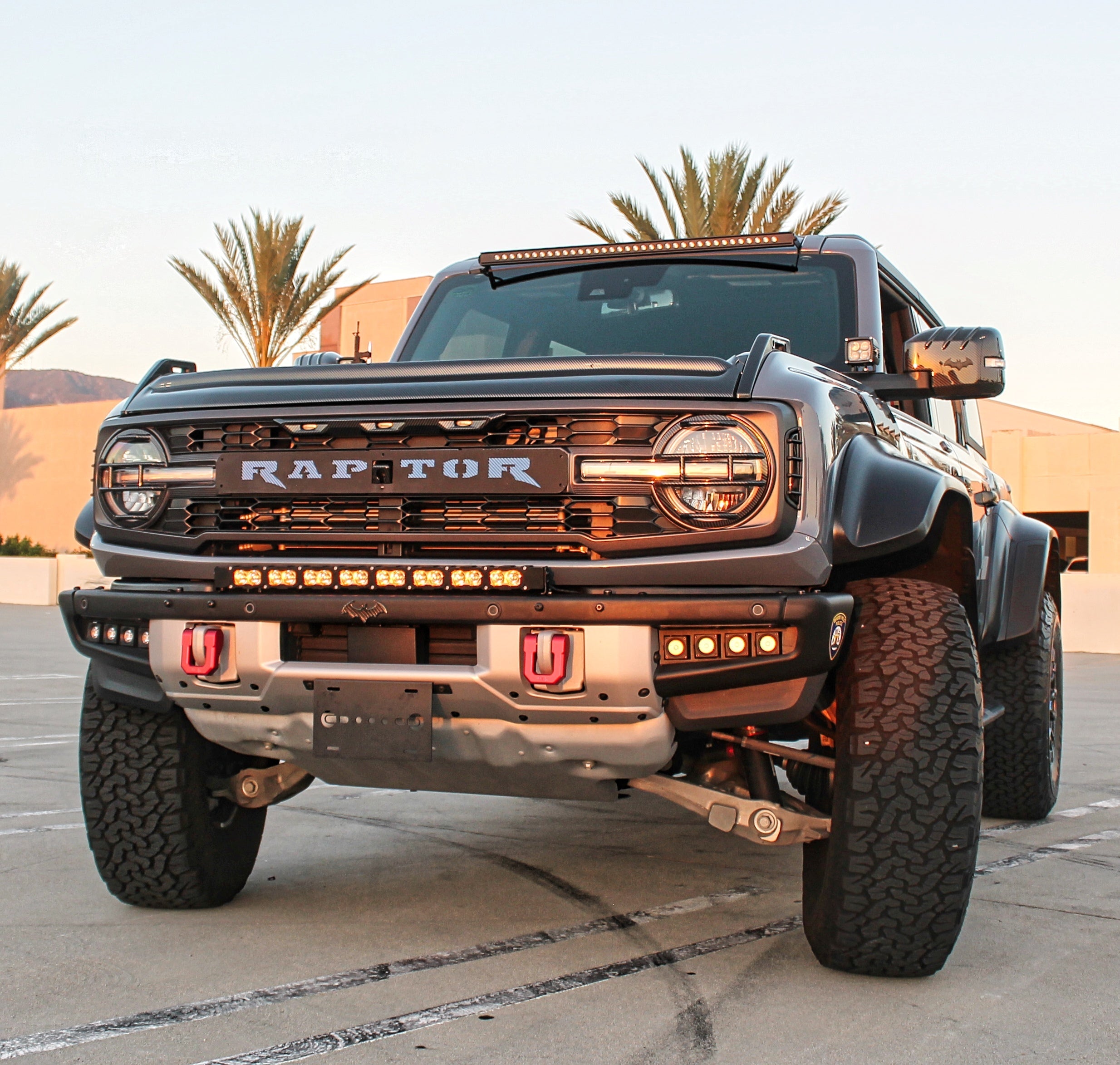 2021+ Ford Bronco Modular Bumper 30in Light Bar - PRO