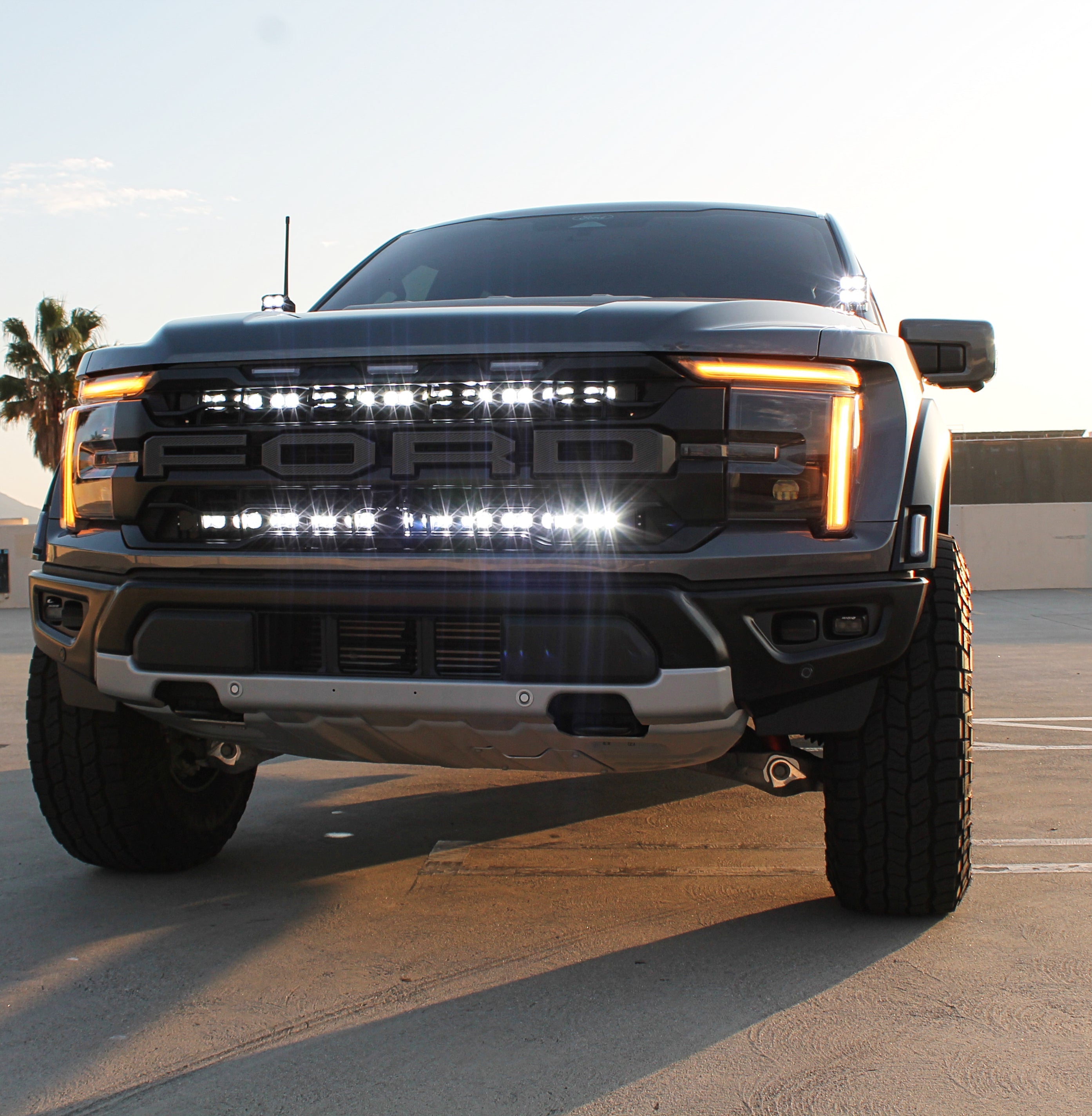 2024+ Ford Raptor Gen 3 Refresh Hood Mount/Ditch Lights - PRO