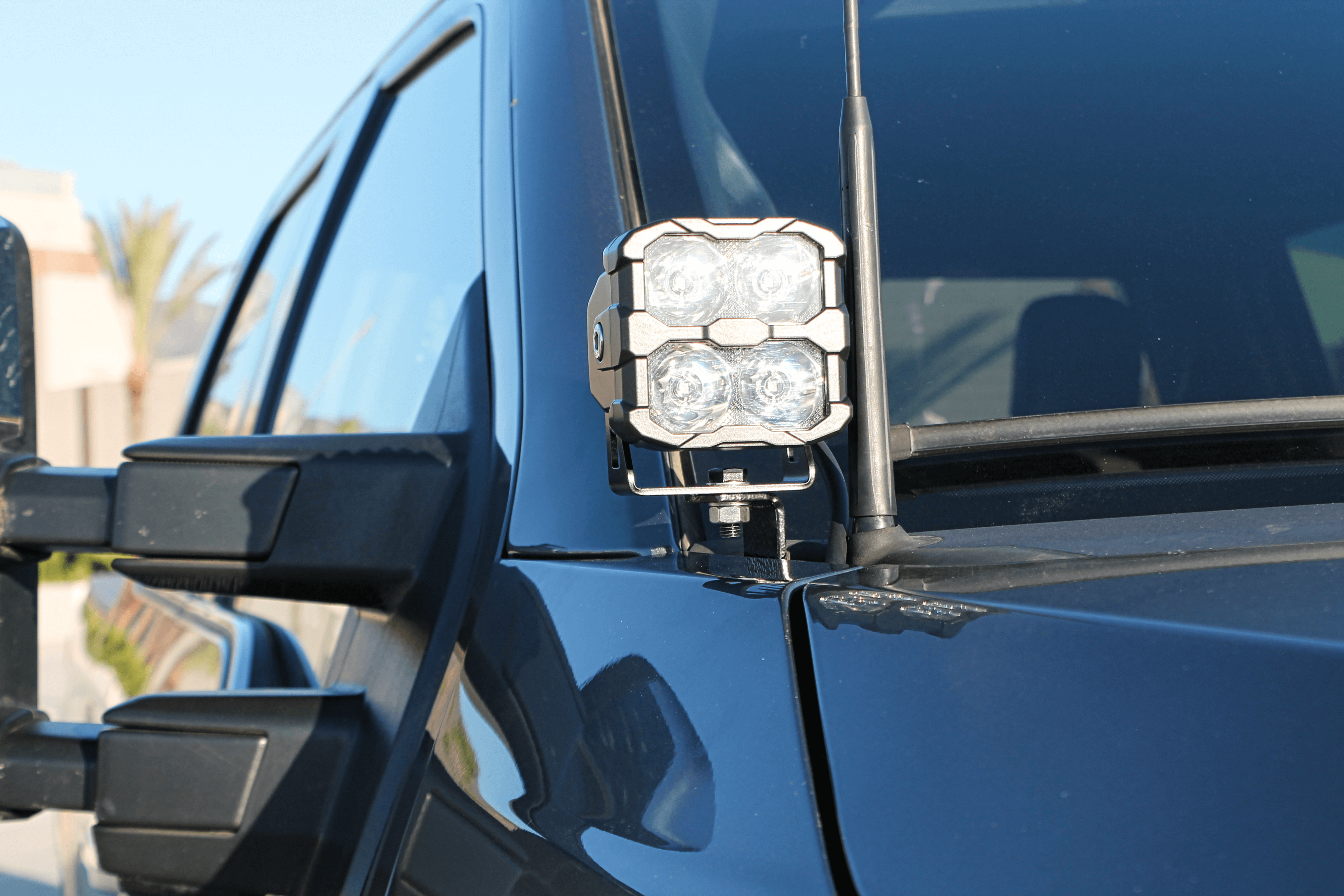 2020-2022 Ford Super Duty F250/350/450 Hood Mount/Ditch Lights - PRO