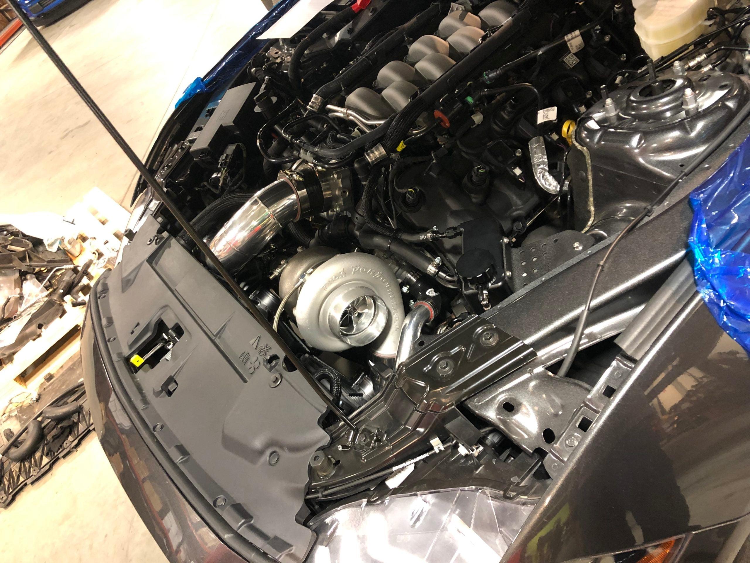 On3 Performance (2015-2023) Mustang GT 5.0 Coyote Single Turbo System