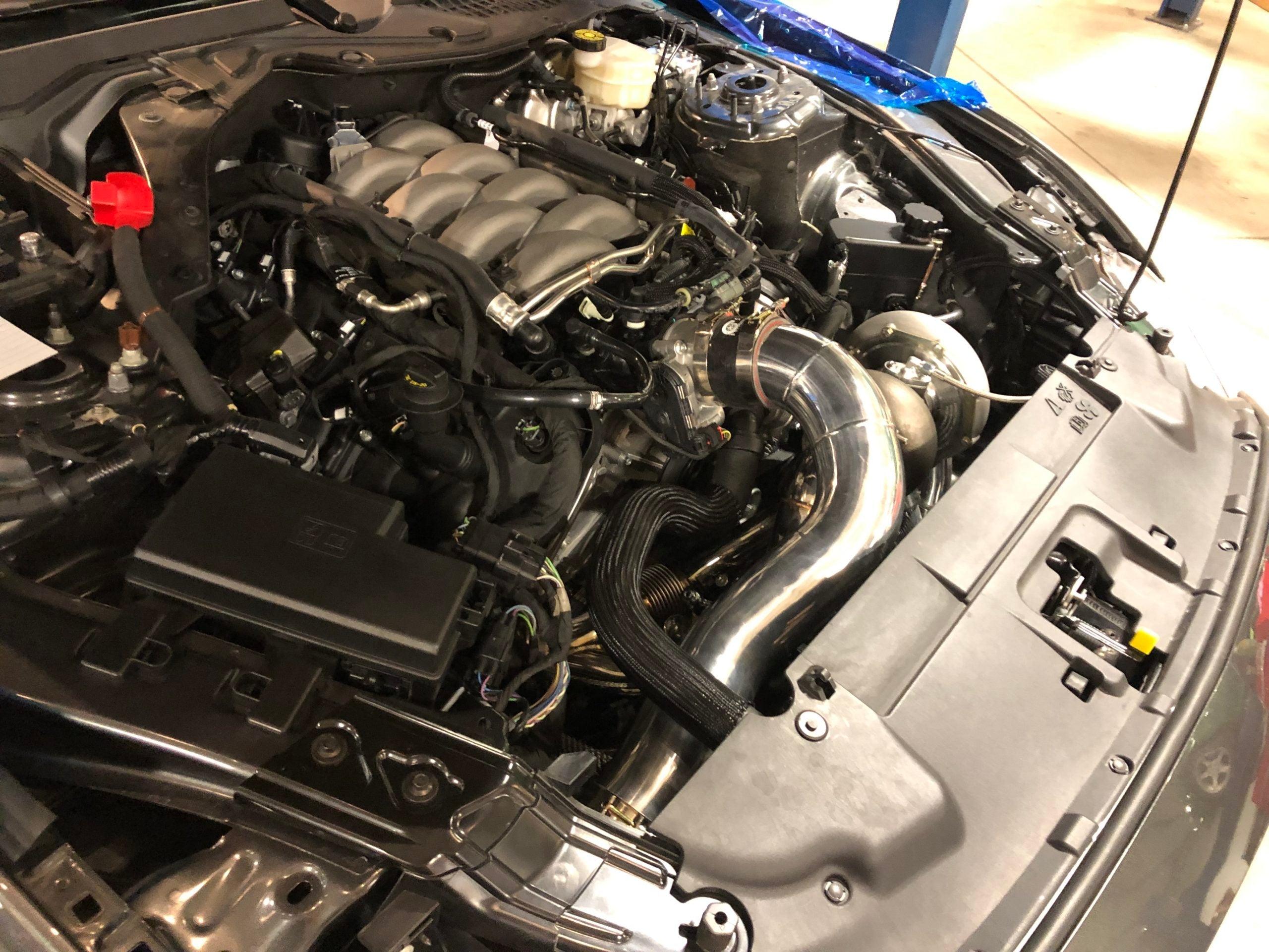 On3 Performance (2015-2023) Mustang GT 5.0 Coyote Single Turbo System