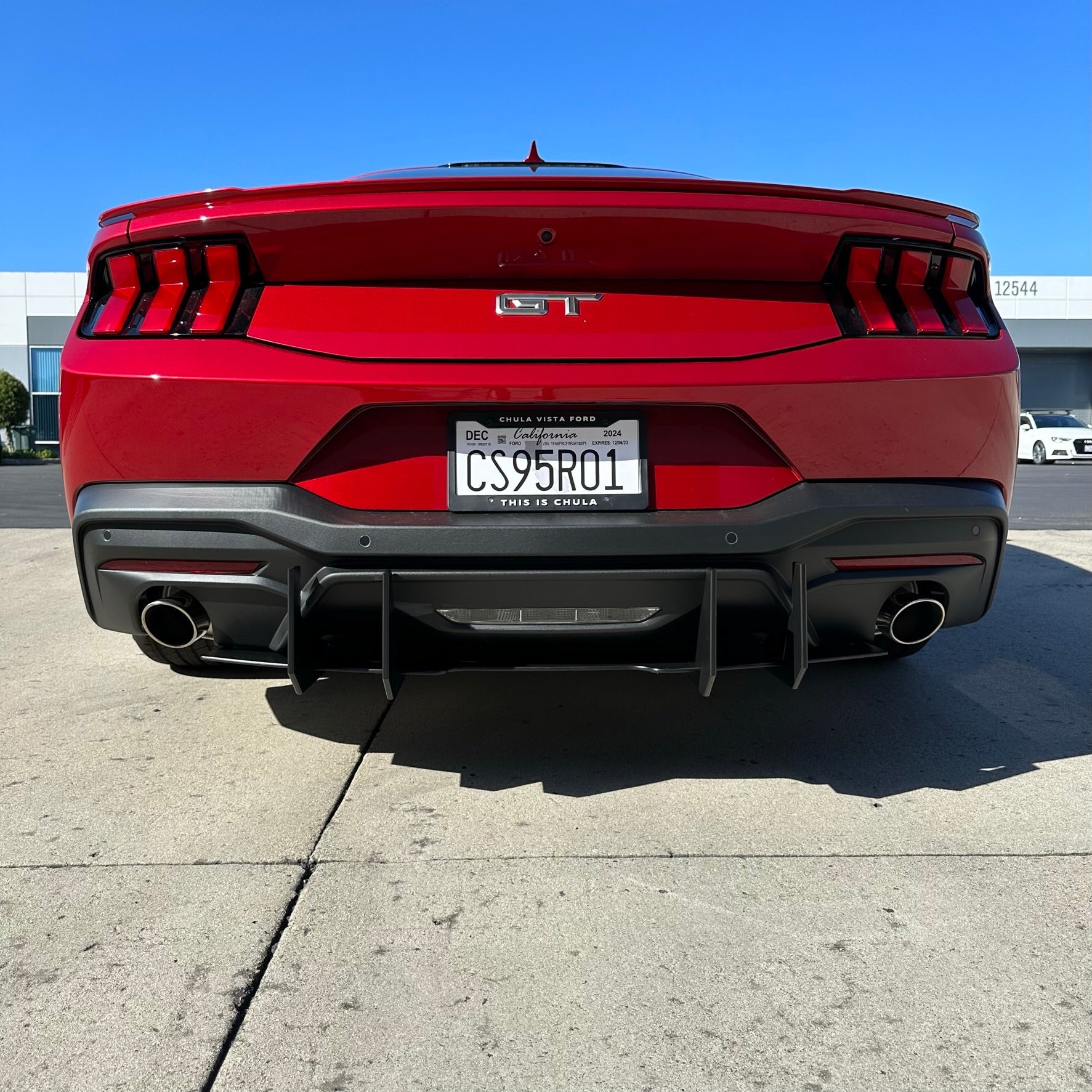 ZL1 Addons Mustang 18-23 EcoBoost Stealth Diffuser