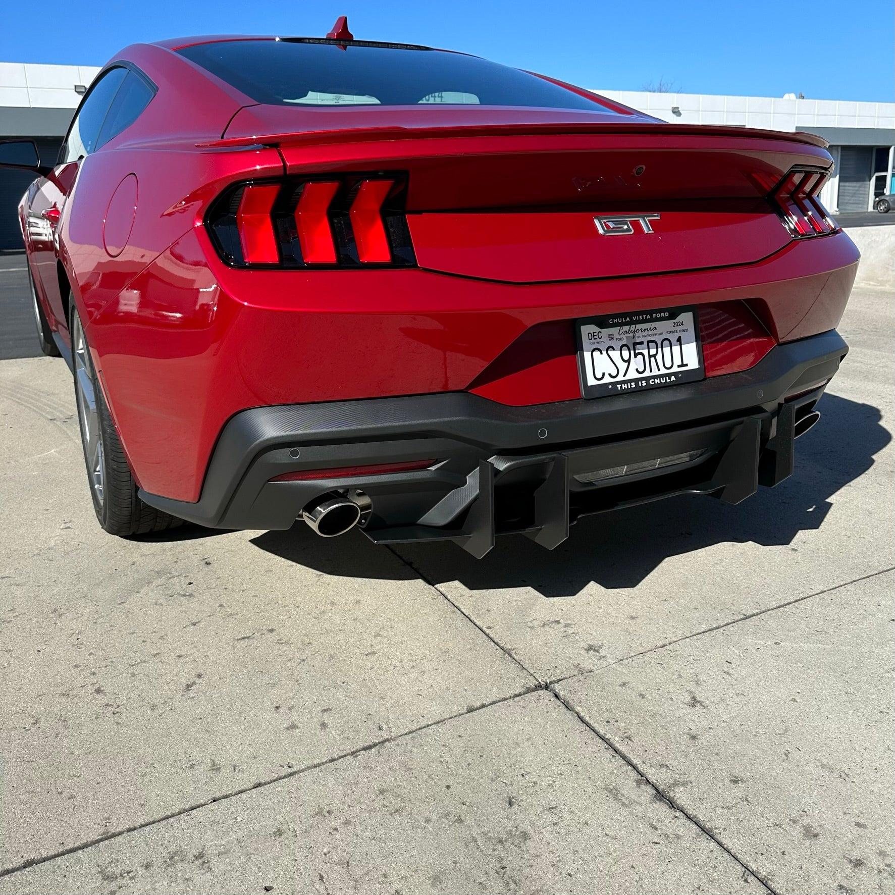 ZL1 Addons Mustang 2024 GT/ECO Stealth Diffuser