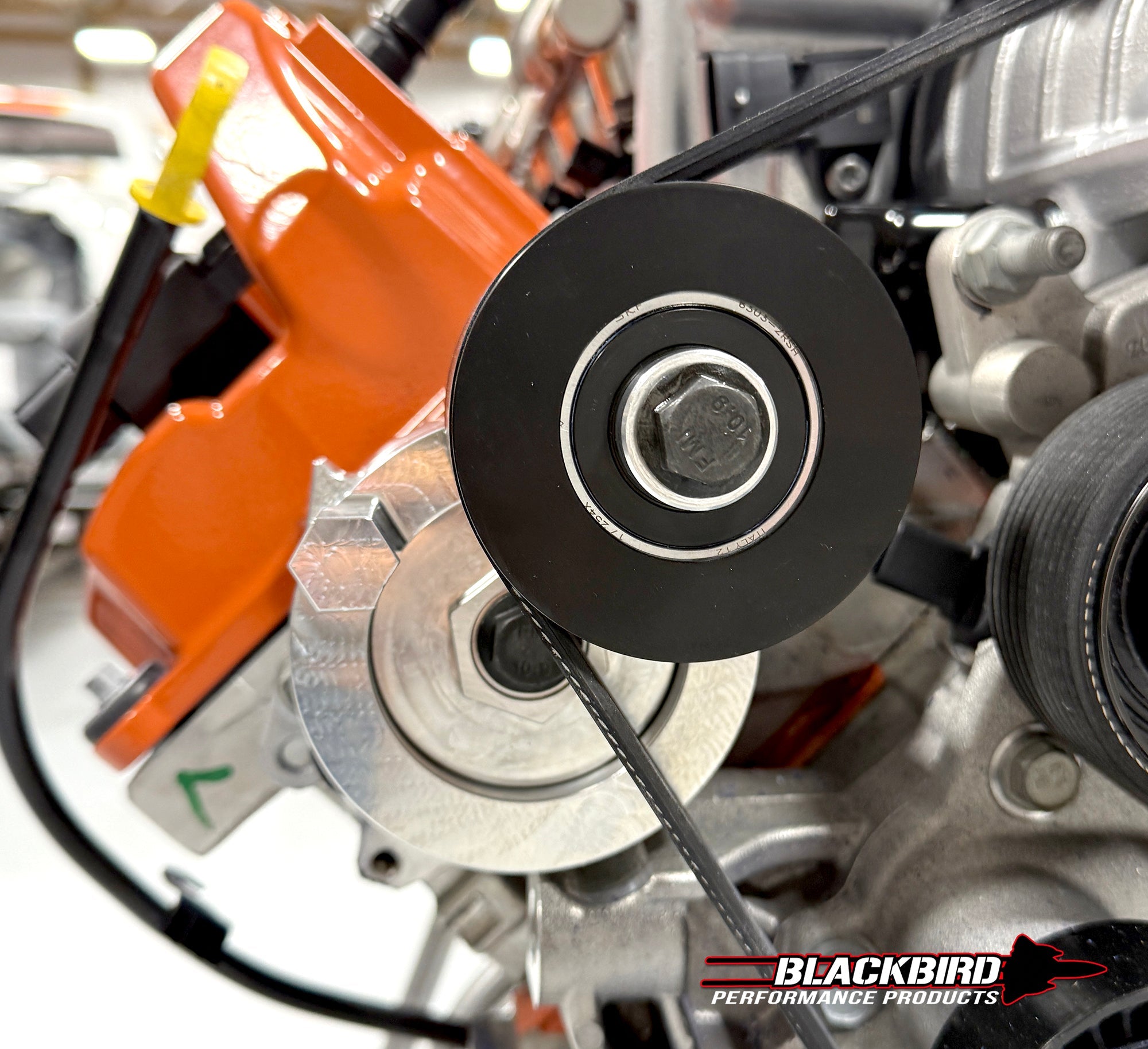 Blackbird Performance Hellcat Belt Tensioner and Bracket Set