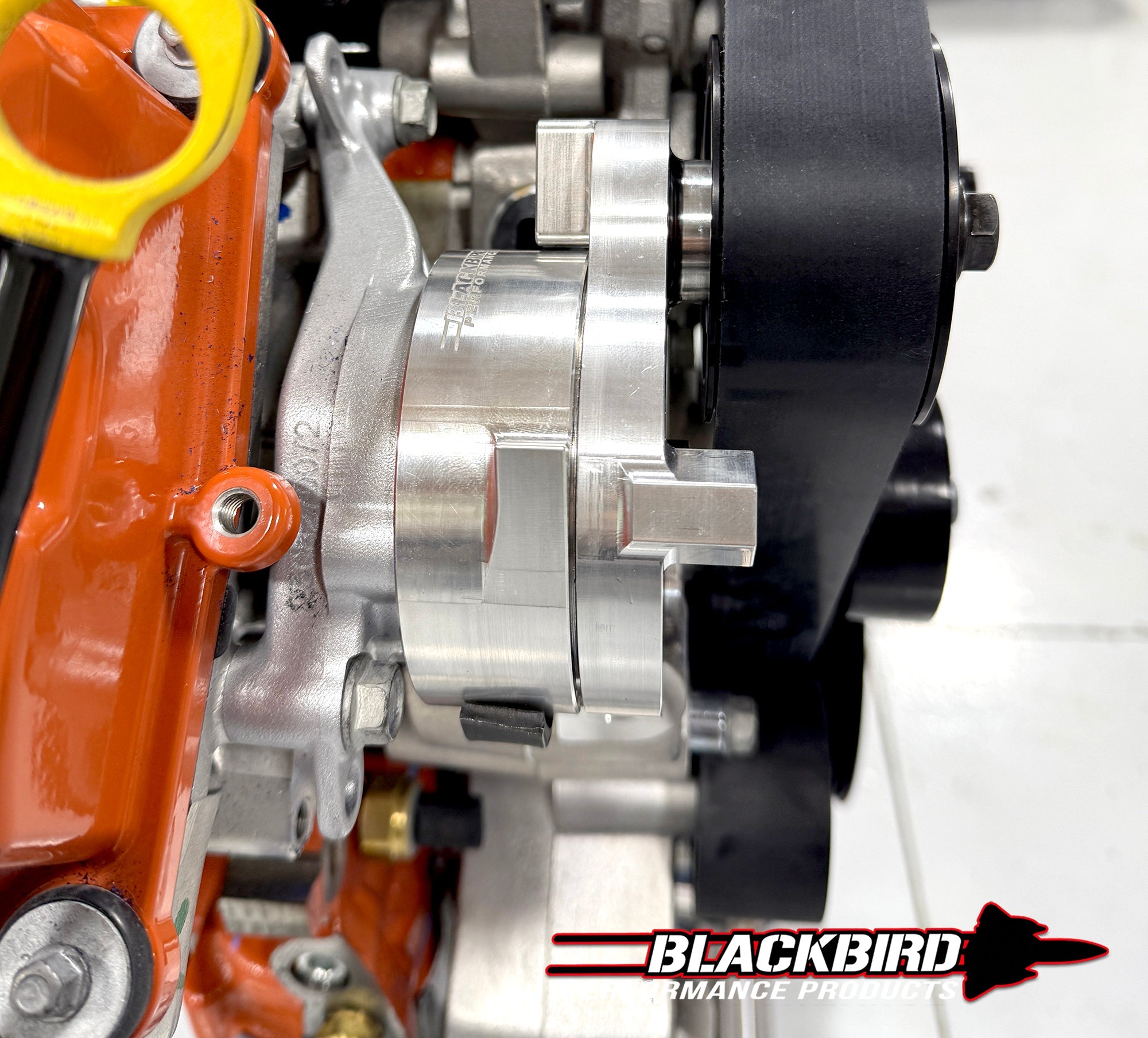 Blackbird Performance Hellcat Belt Tensioner and Bracket Set