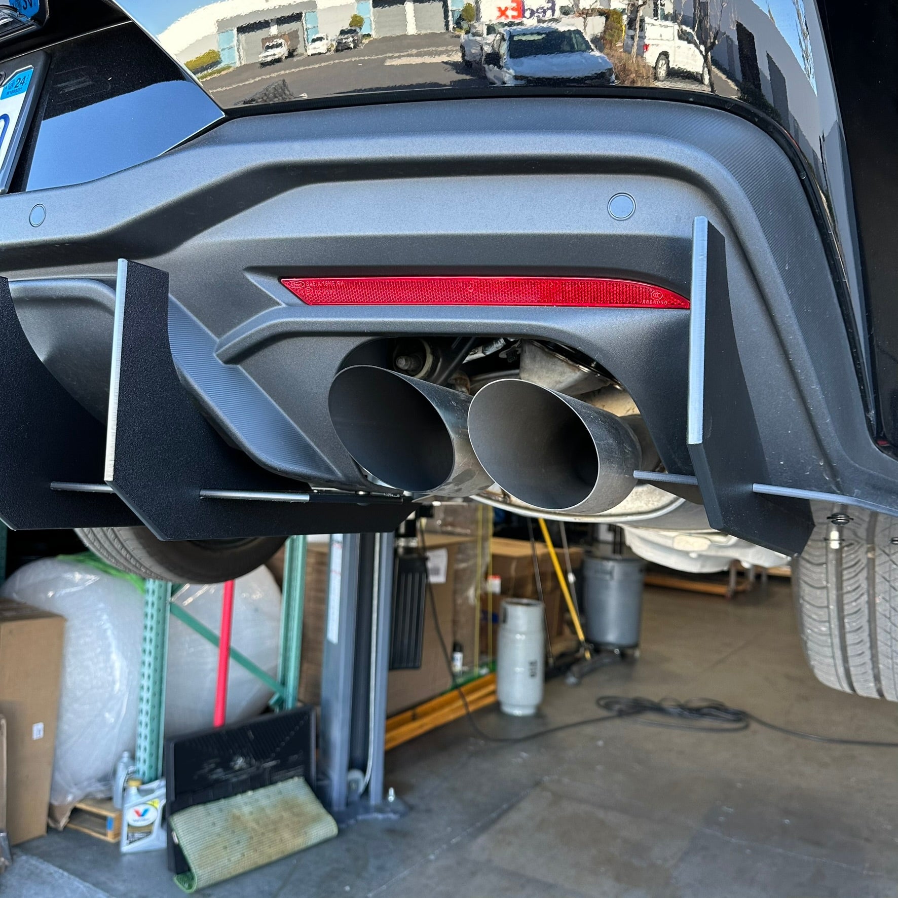 ZL1 Addons Mustang 18-23 EcoBoost Stealth Diffuser