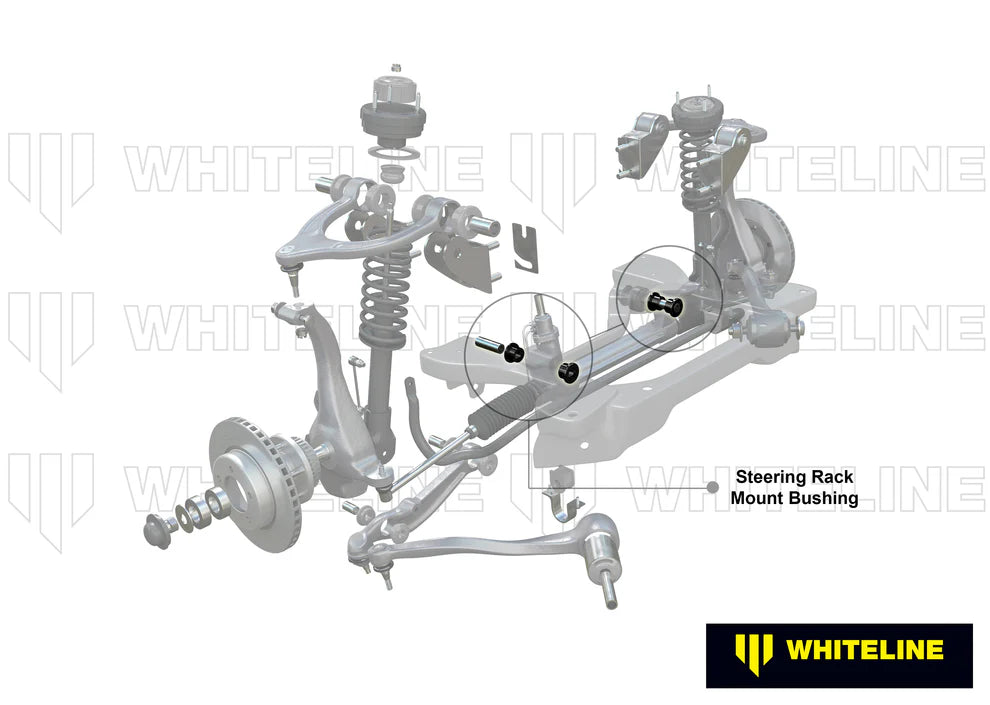 Whiteline Plus 2005-2020 Dodge Charger / Challenger/ 300 Front Steering Rack Bump Steer Correction Kit