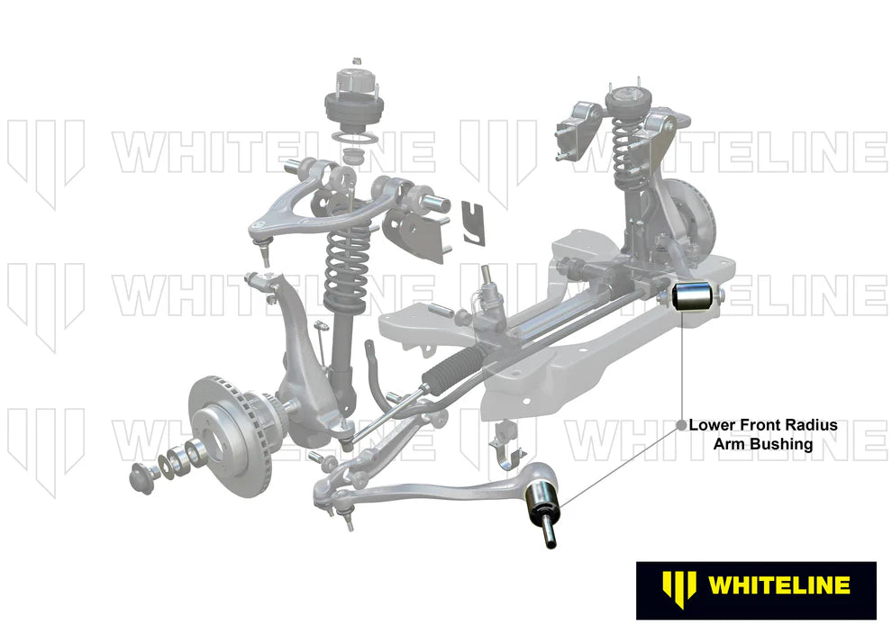 Whiteline 2005-2011 Dodge Charger / Challenger / 300 Front Radius arm - lower bushing