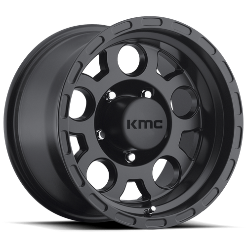 KMC ENDURO Matte Black 6x139.7 Wheels - product view 1