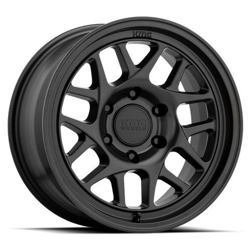 KMC BULLY OL Satin Black 6x139.7 Wheels - product view 1