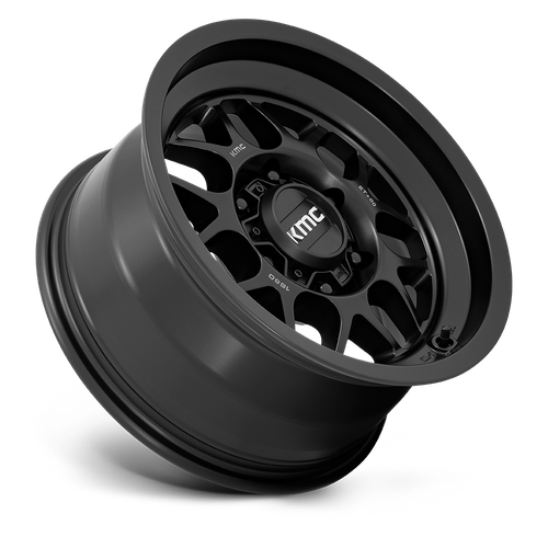KMC TERRA Satin Black 6x139.7 Wheels - product view 2