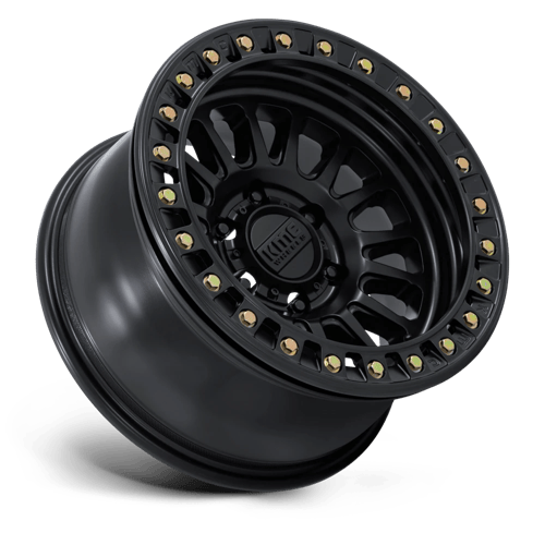 KMC IMPACT BEADLOCK Matte Black 6x139.7 Wheels - product view 2