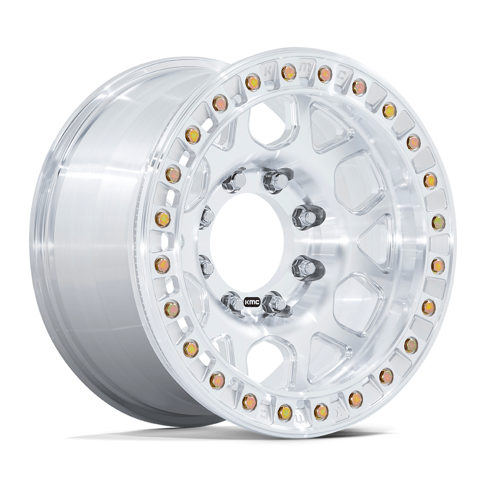 KMC MESA FORGED BEADLOCK Raw Machined 6x139.7 Wheels - product view 4