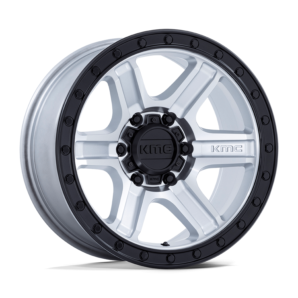 KMC OUTRUN - MACHINED W/ GLOSS BLACK LIP (TRX)