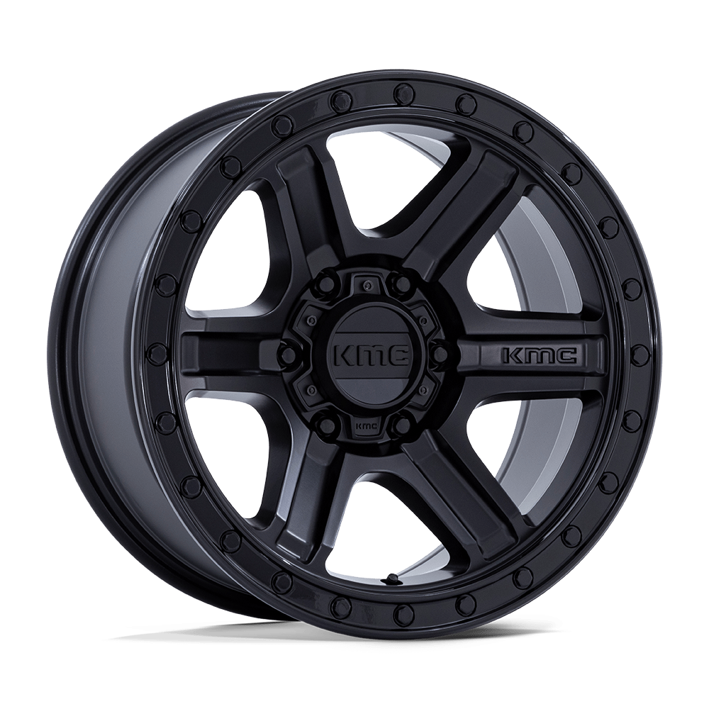 KMC OUTRUN - MATTE BLACK W/ GLOSS BLACK LIP