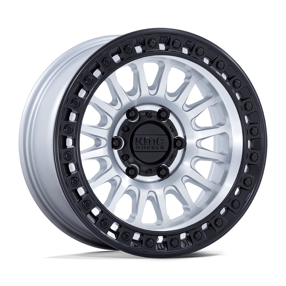 KMC IMS Machined W/ Black Lip Wheel