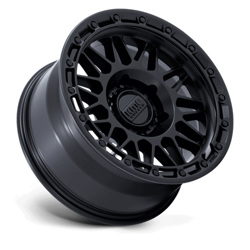 KMC ATTACK Matte Black 6x139.7 Wheels - product view 2