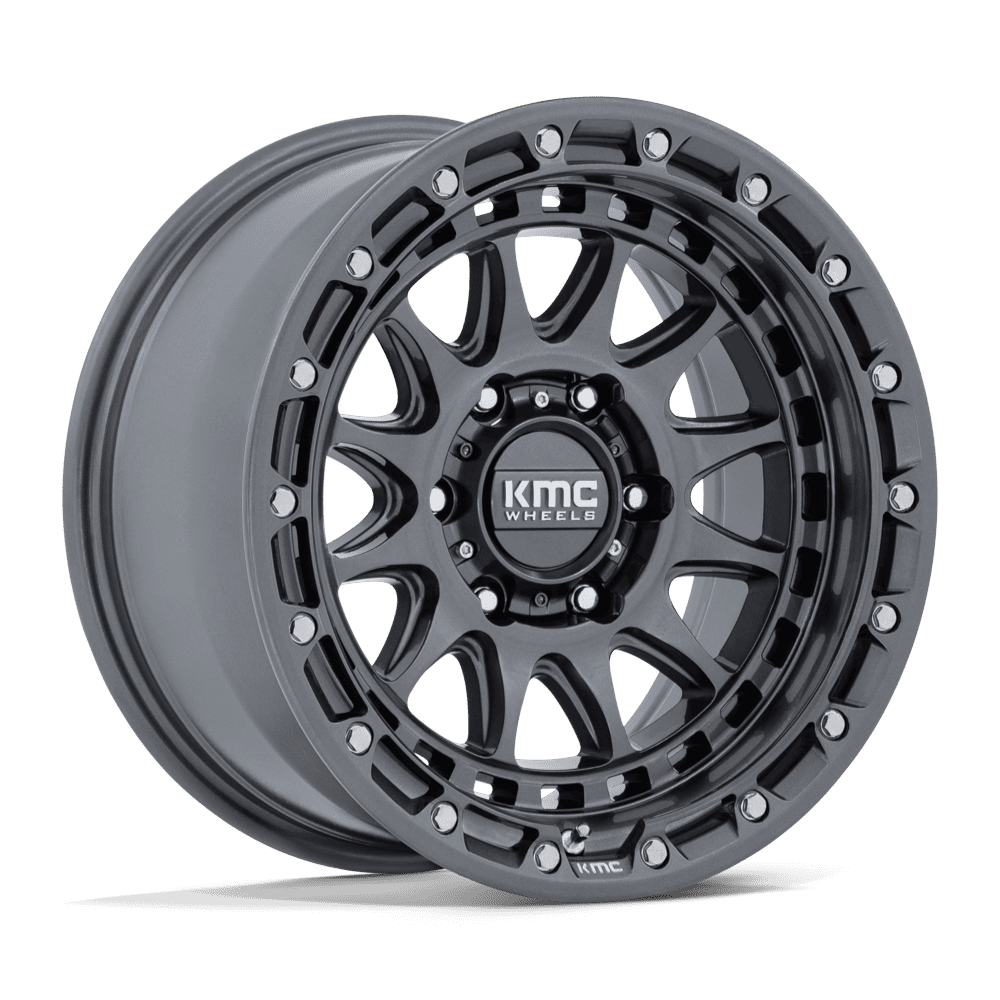 KMC CRUX Gloss Gunmetal 6x139.7 Wheels - product view 4
