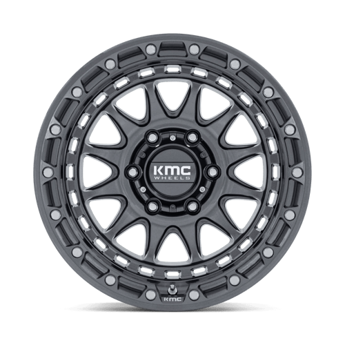 KMC CRUX Gloss Gunmetal 6x139.7 Wheels - product view 3