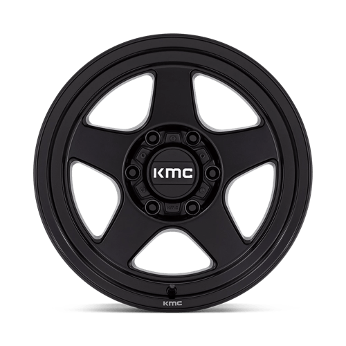 KMC LOBO Matte Black 6x139.7 Wheels - product view 3