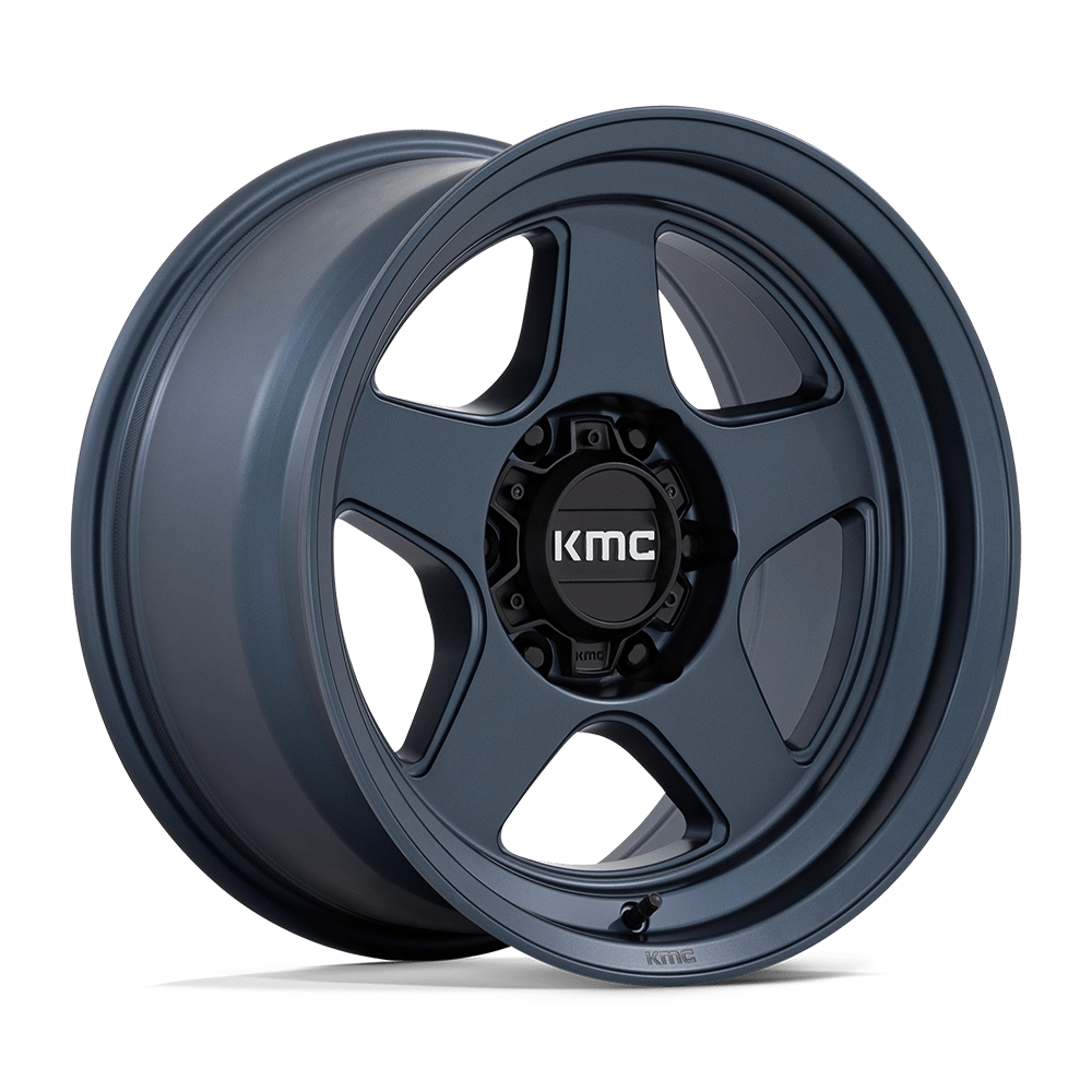 KMC LOBO Metallic Blue 6x139.7 Wheels - product view 4