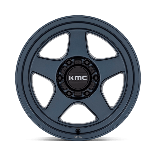 KMC LOBO Metallic Blue 6x139.7 Wheels - product view 3