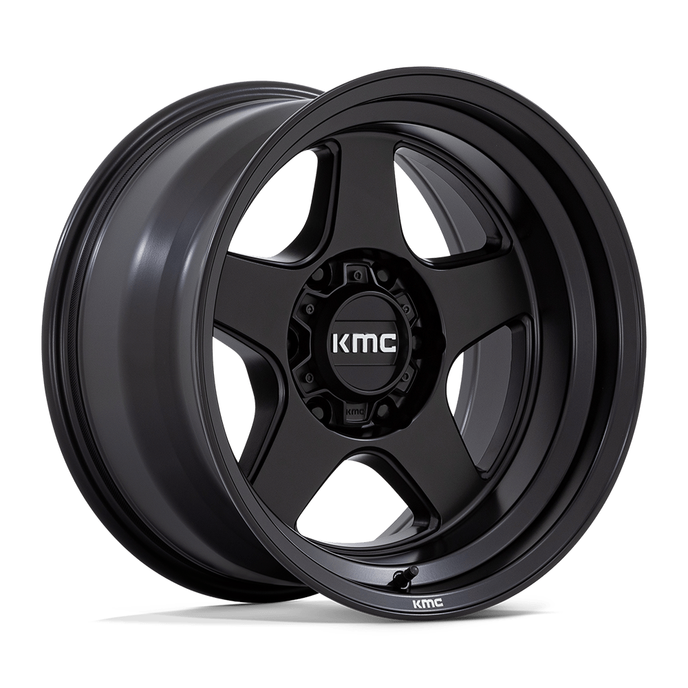 KMC LOBO Matte Black 6x139.7 Wheels