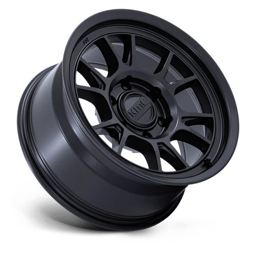 KMC RANGE Matte Black 6x139.7 Wheels - product view 2
