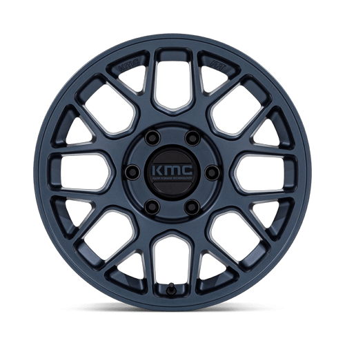KMC HATCHET Metallic Blue 6x139.7 Wheels - product view 3