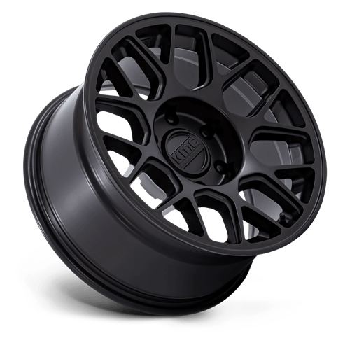 KMC HATCHET Matte Black 6x139.7 Wheels - product view 2