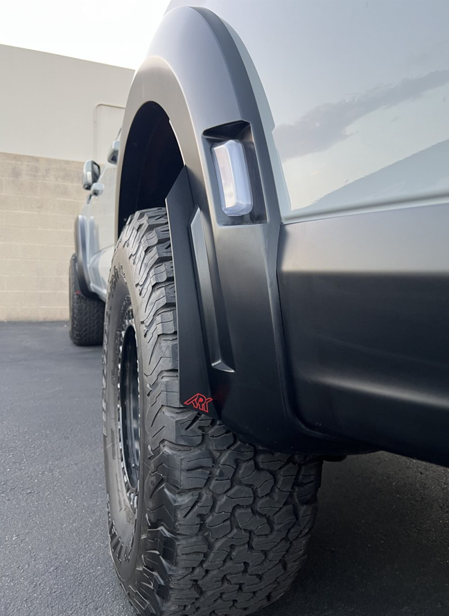 ARK Splash Guards 2023-2026 Ford Raptor R TriXPoly Micro Flares